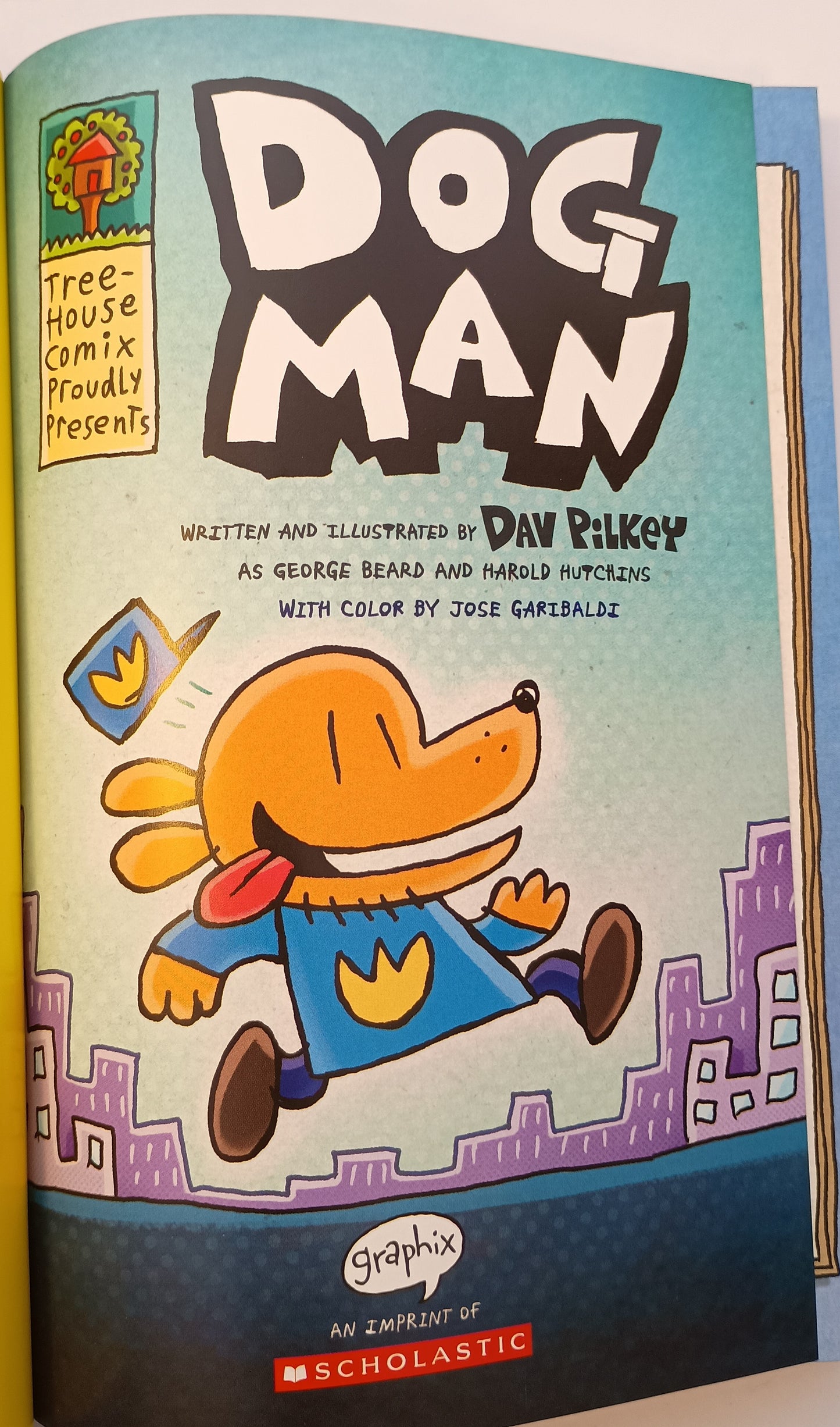 Dog Man by Dav Pilkey (Hardcover)