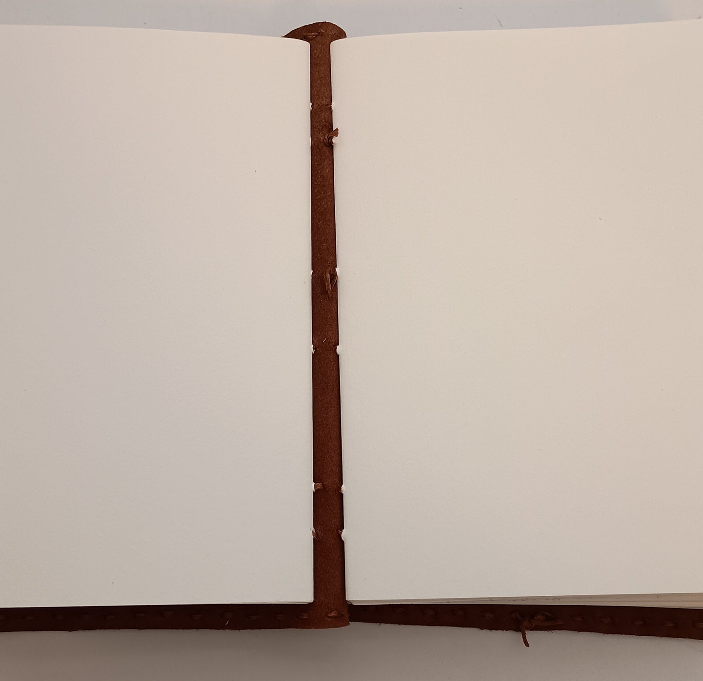 A6 leather notebook mushroom images 192 pages