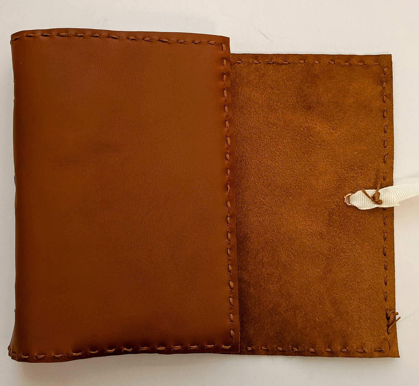 A6 leather notebook mushroom images 192 pages