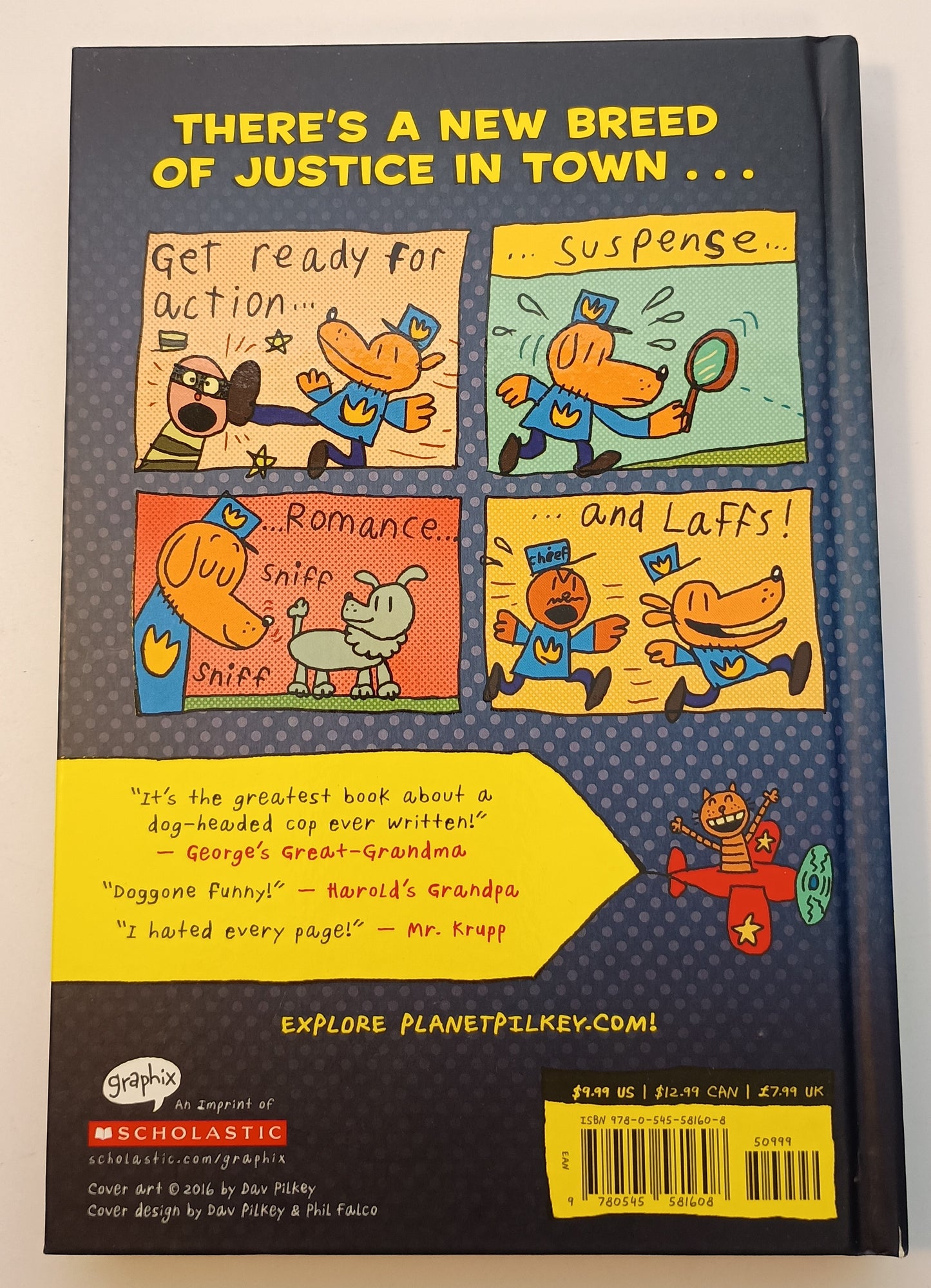 Dog Man by Dav Pilkey (Hardcover)