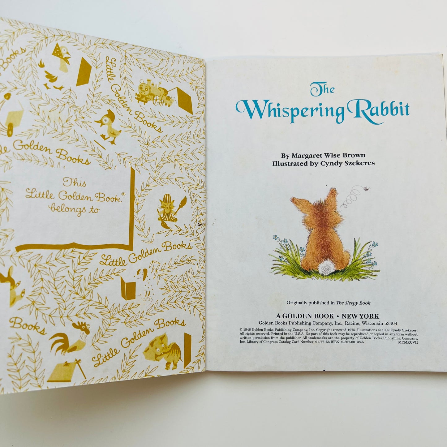 The Whispering Rabbit by Margaret Wise Brown