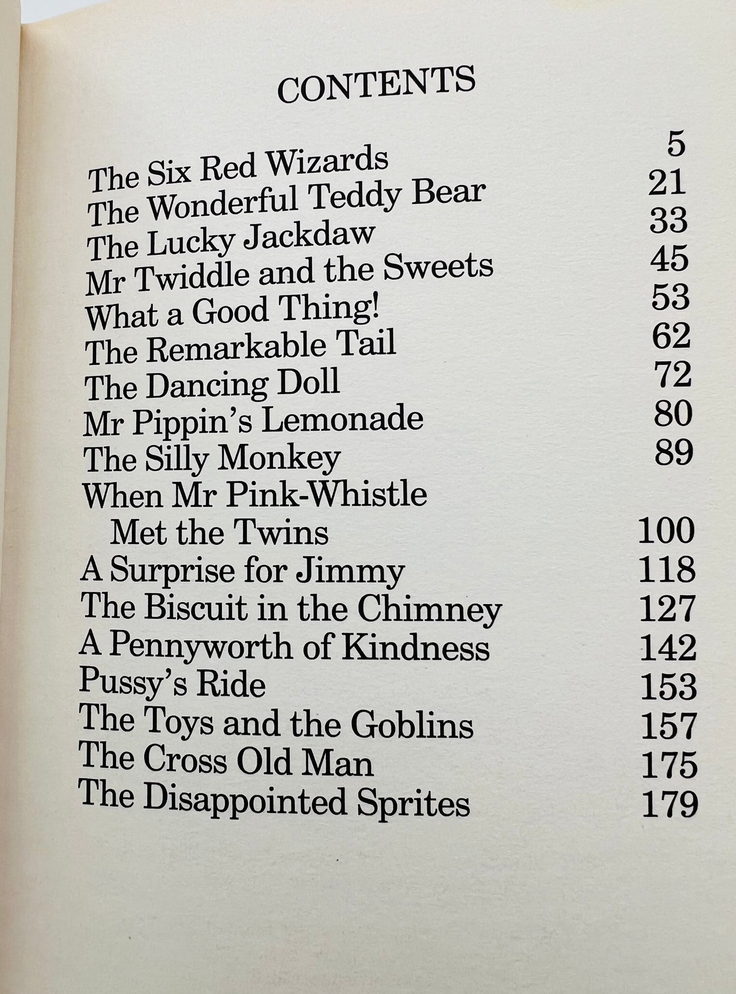 The Six Red Wizards and Other Stories by Enid Blyton