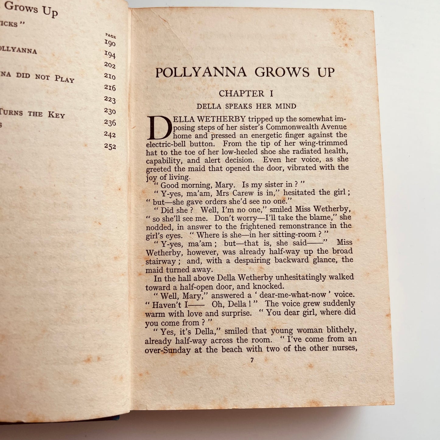 Pollyanna grows up by Eleanor H Porter