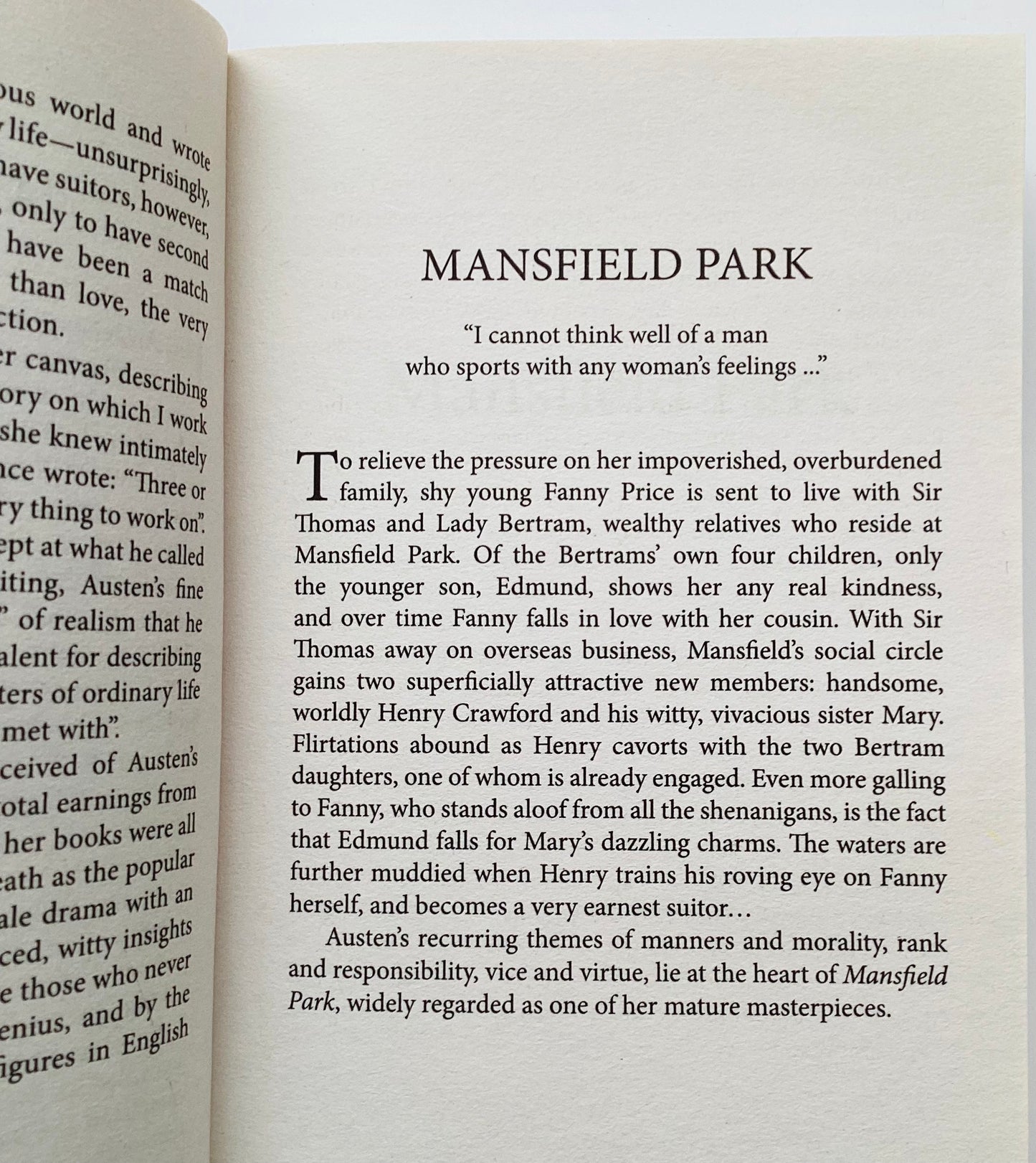 Mansfield Park by Jane Austen