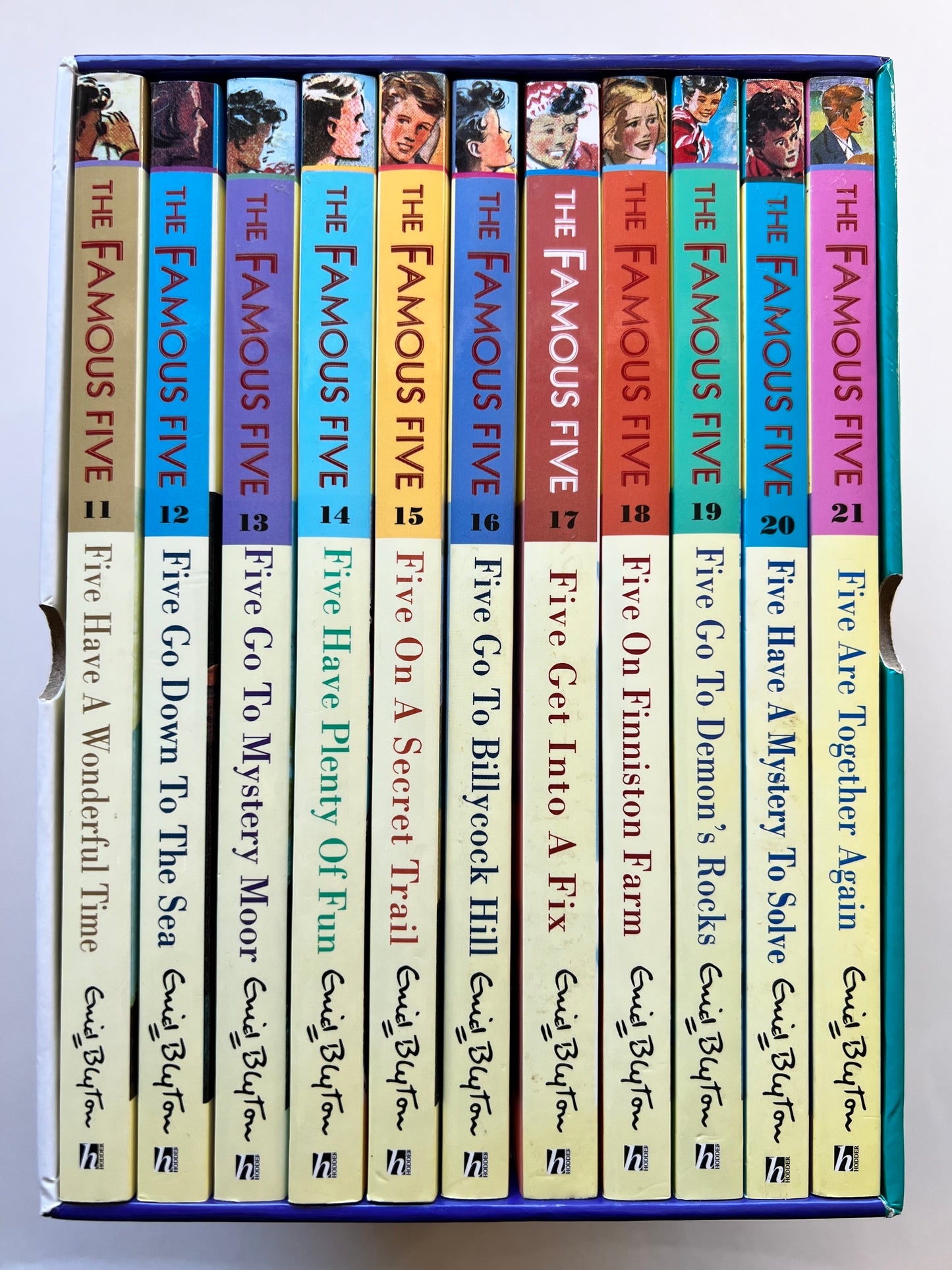 Famous Five by Enid Blyton, Box Set 11-21