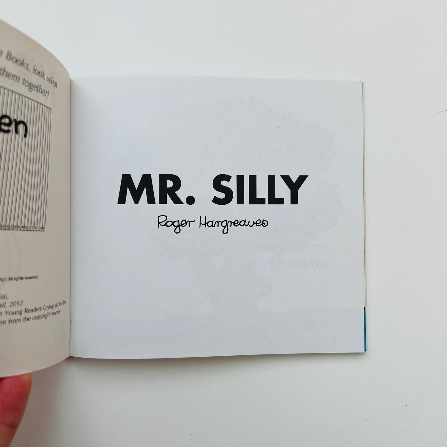 Mr Silly by Roger Hargreaves