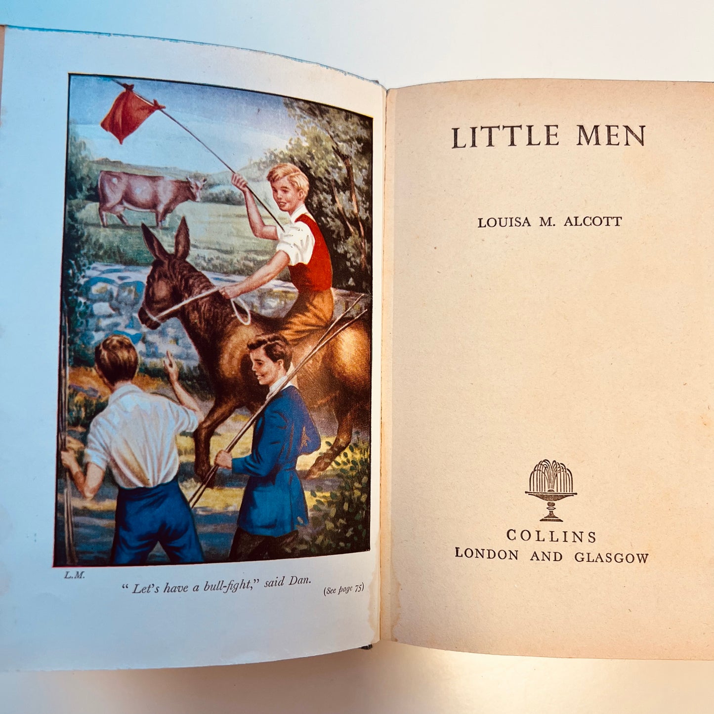 Little Men by Louisa M Alcott