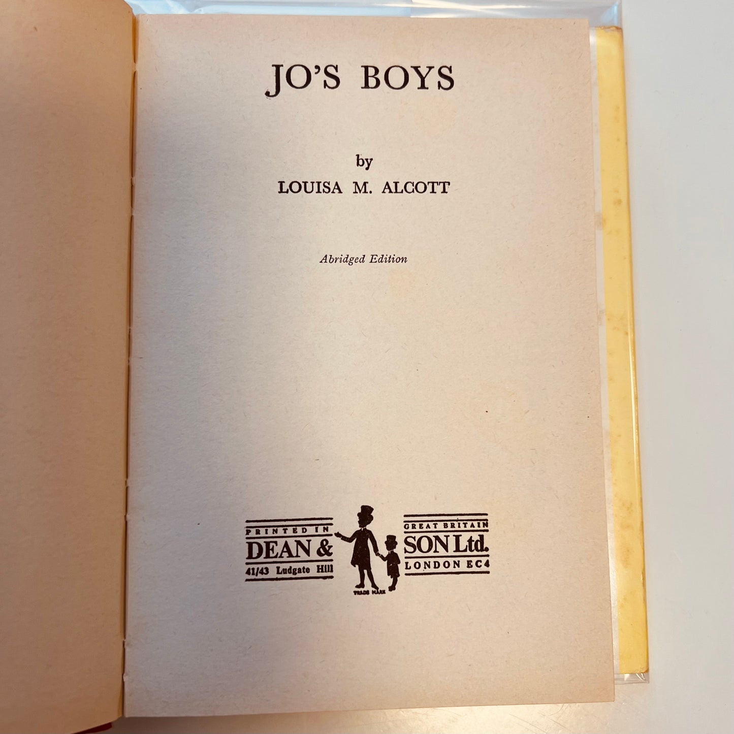 Jo's Boys by Louisa M Alcott