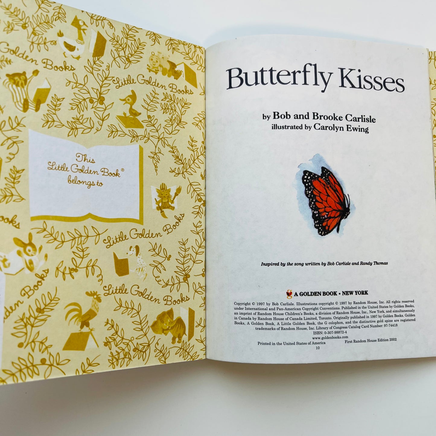 Butterfly Kisses by Bob and Brook Carlisle