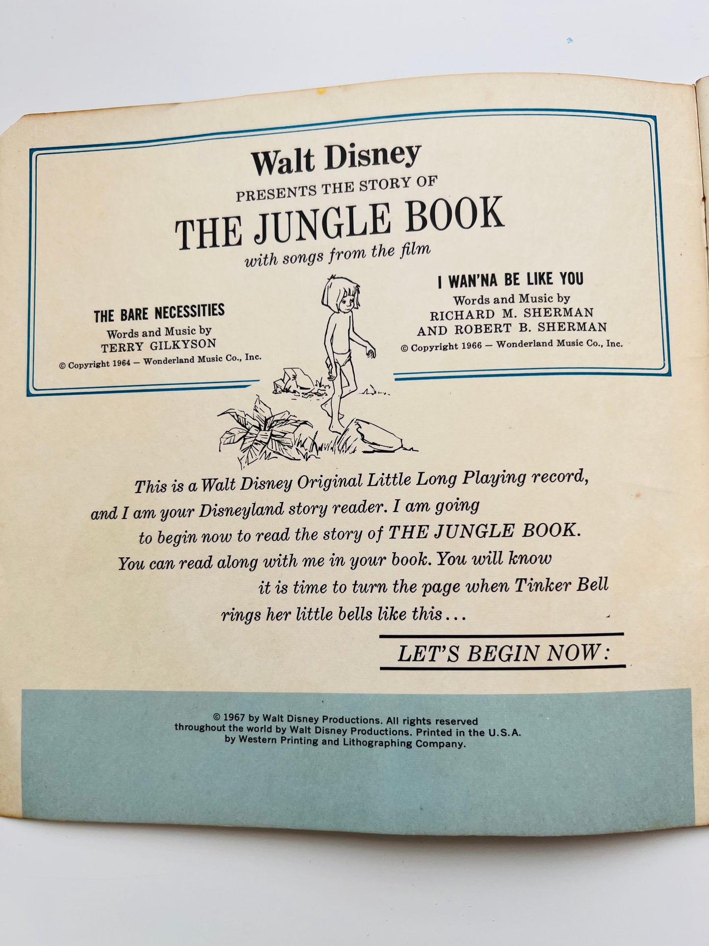 The Jungle Book and Vinyl Record