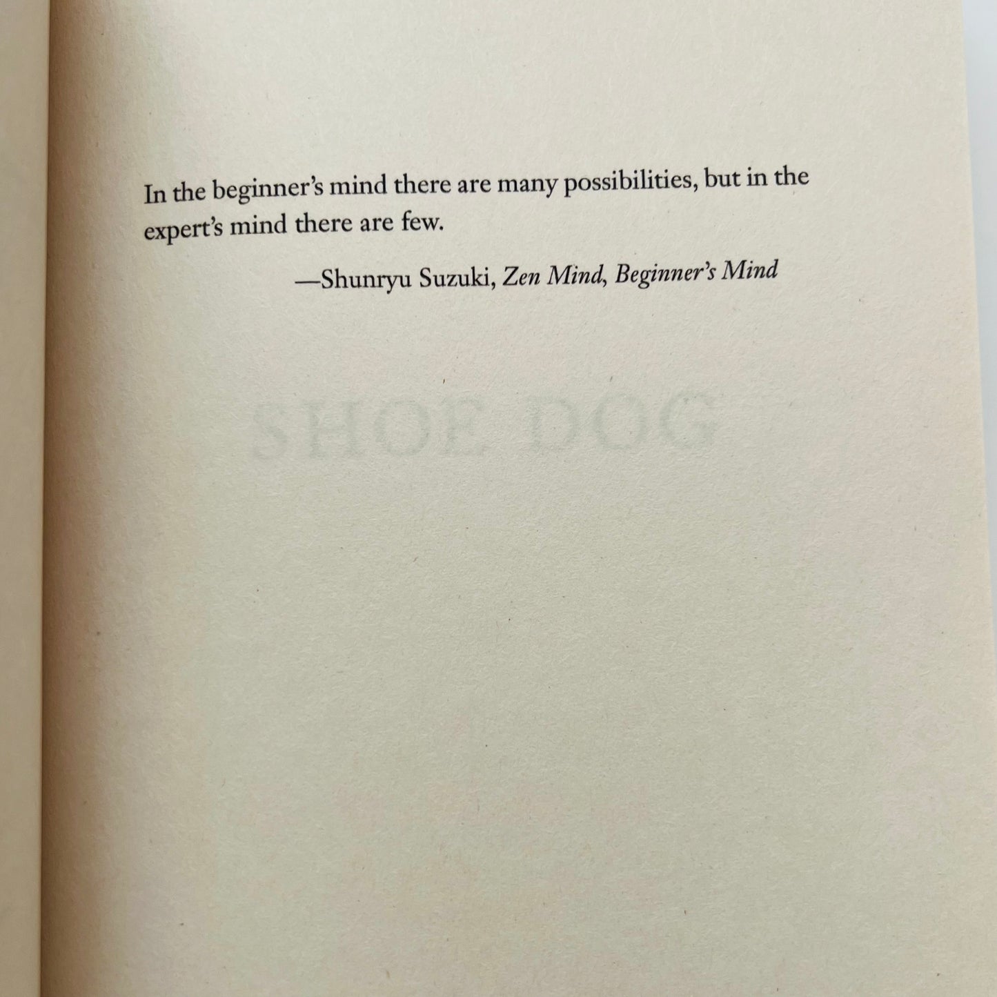 Shoe Dog by Phil Knight