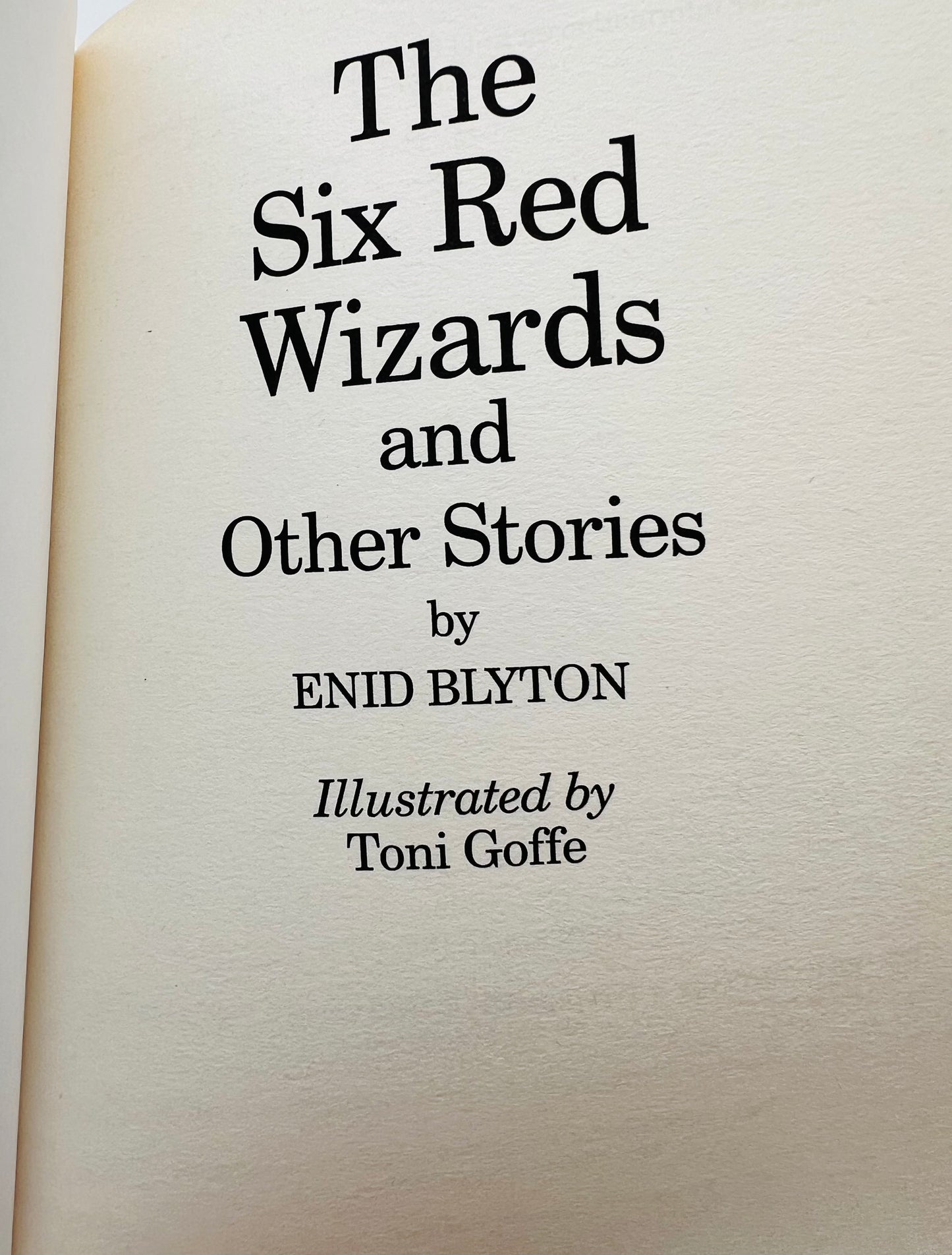 The Six Red Wizards and Other Stories by Enid Blyton