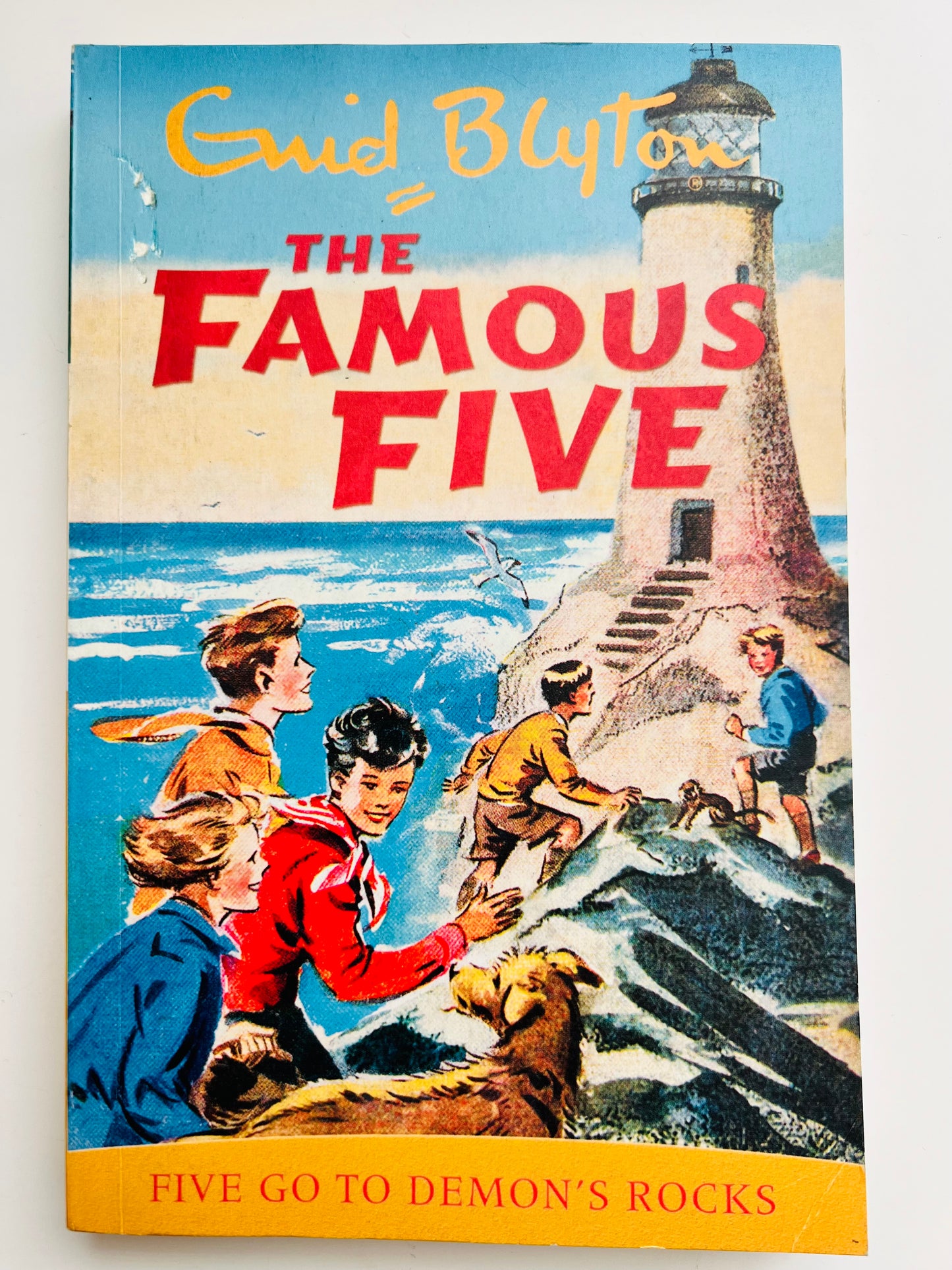 Five Go to Demon's Rocks by Enid Blyton