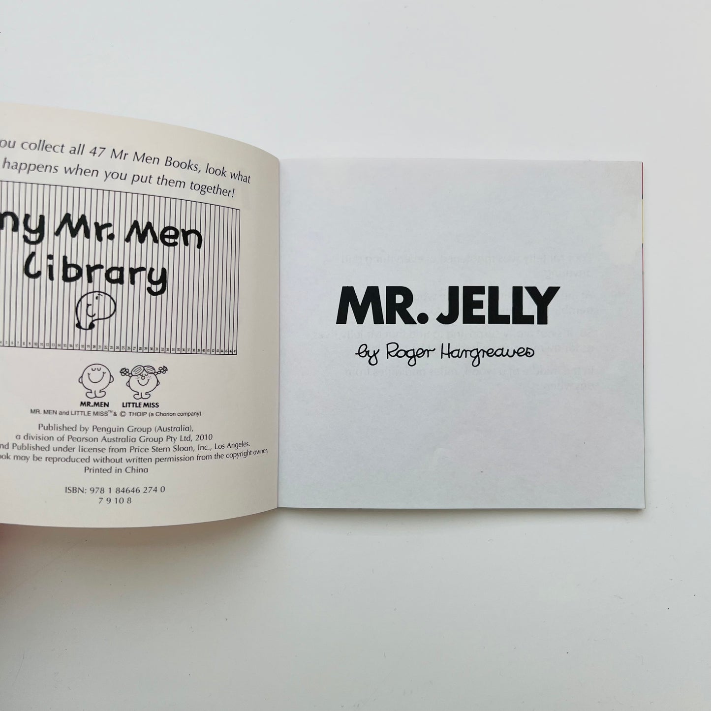 Mr Jelly by Roger Hargreaves