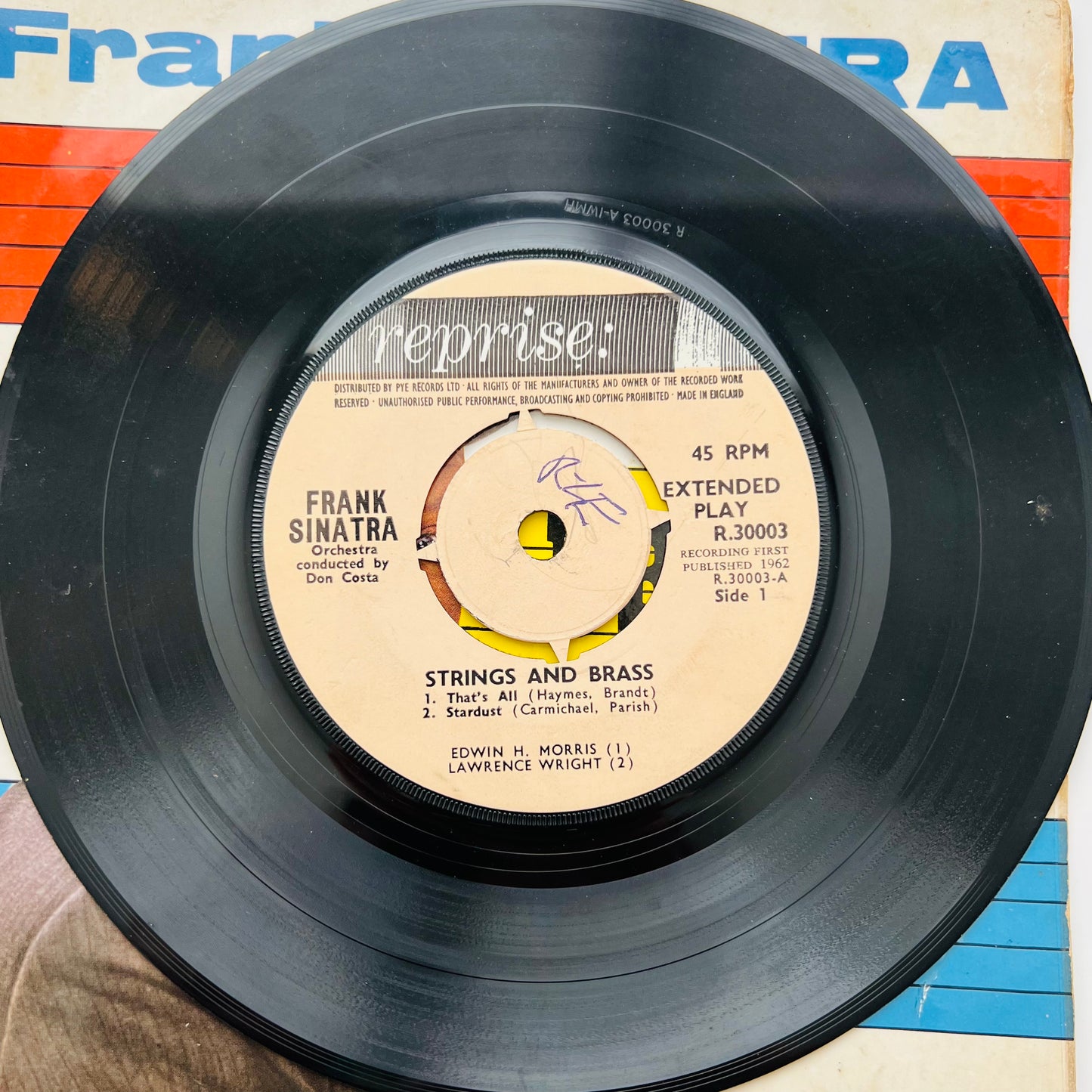 Frank Sinatra Vinyl Record