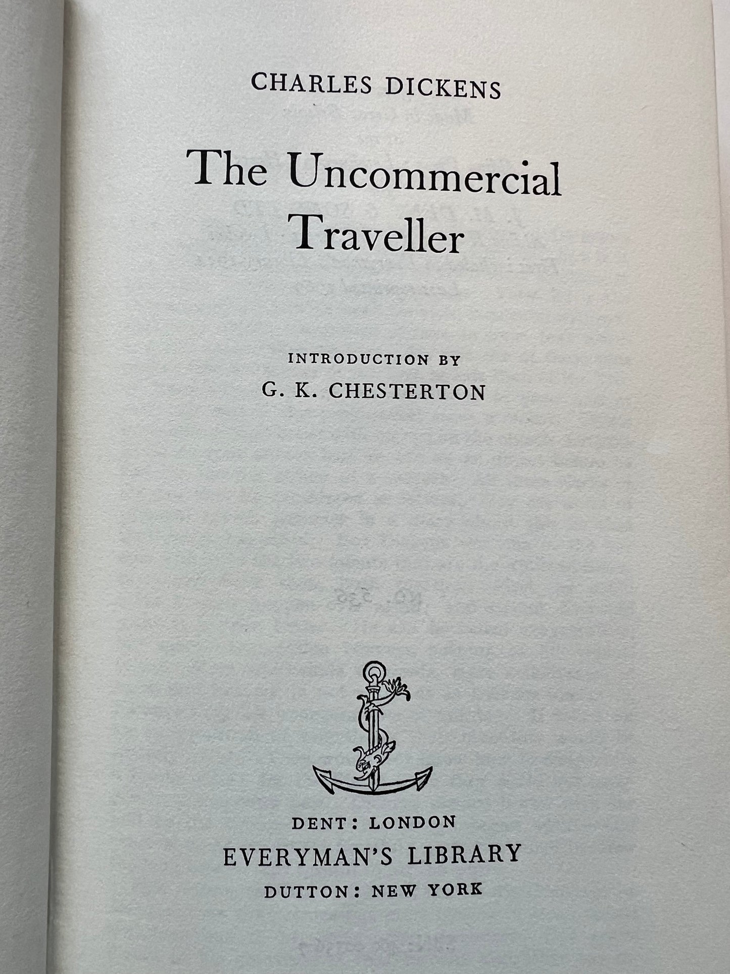 The Uncommercial Traveller by Charles Dickens