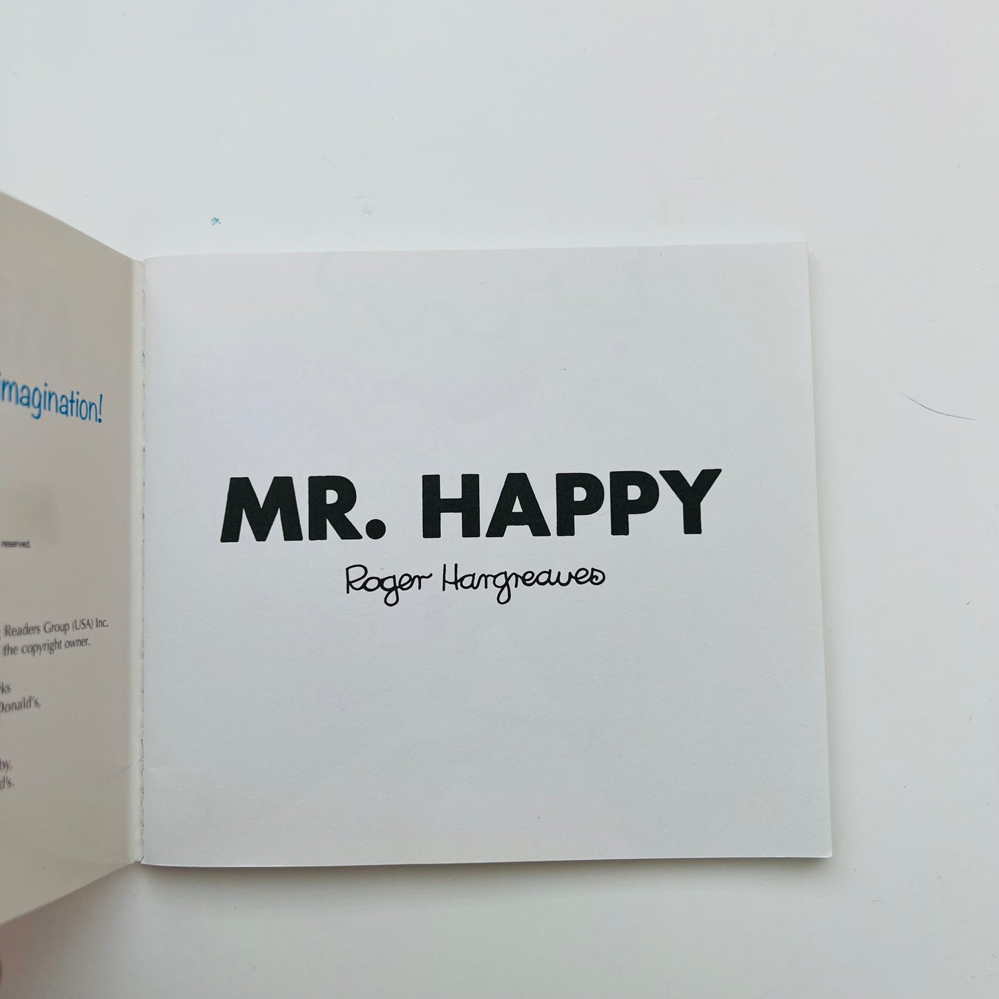 Mr Happy by Roger Hargreaves