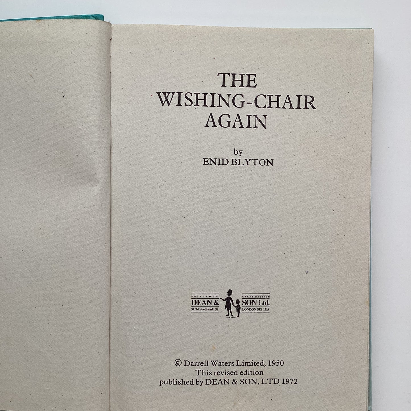 The Wishing Chair Again by Enid Blyton