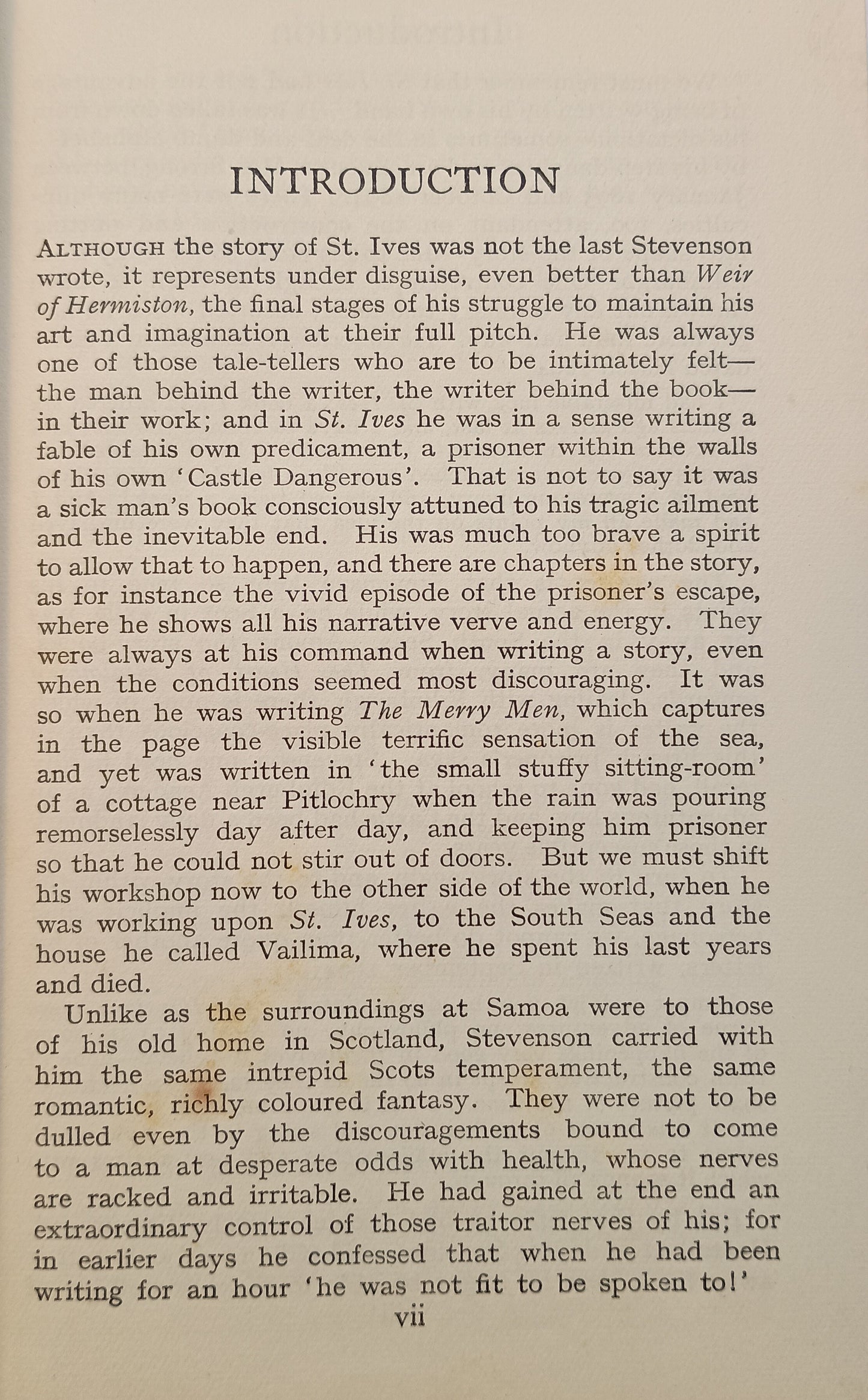 St. Ives by Robert Louis Stevenson