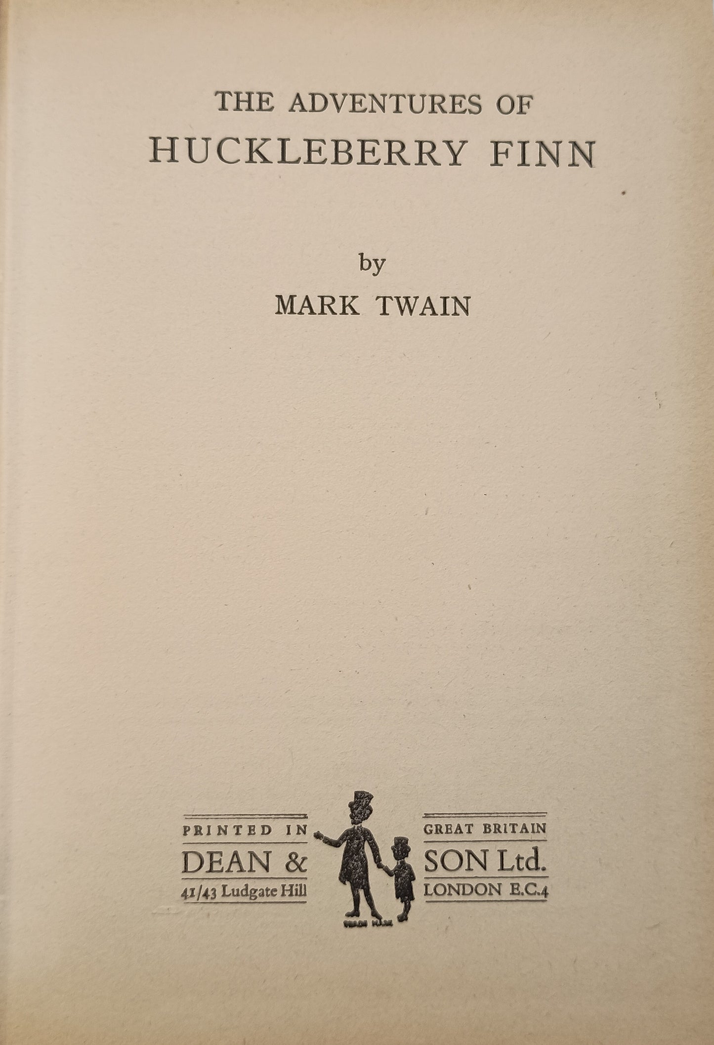 The Adventures of Huckleberry Finn by Mark Twain