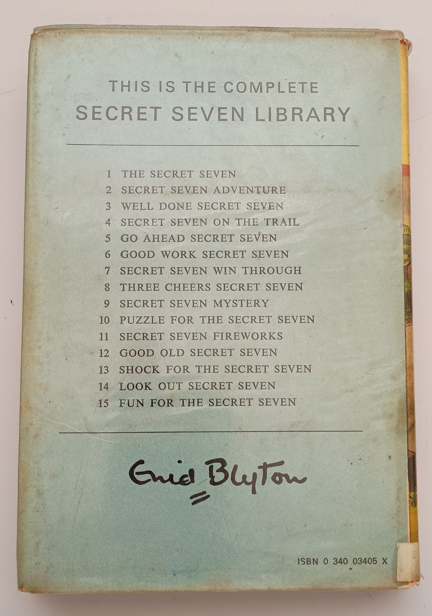 Fun for the Secret Seven by Enid Blyton