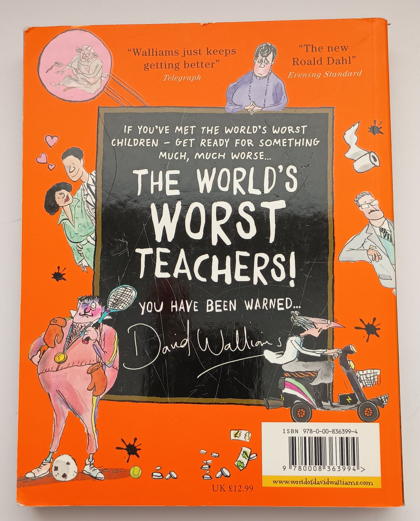 The World's Worst Teachers by David Walliams