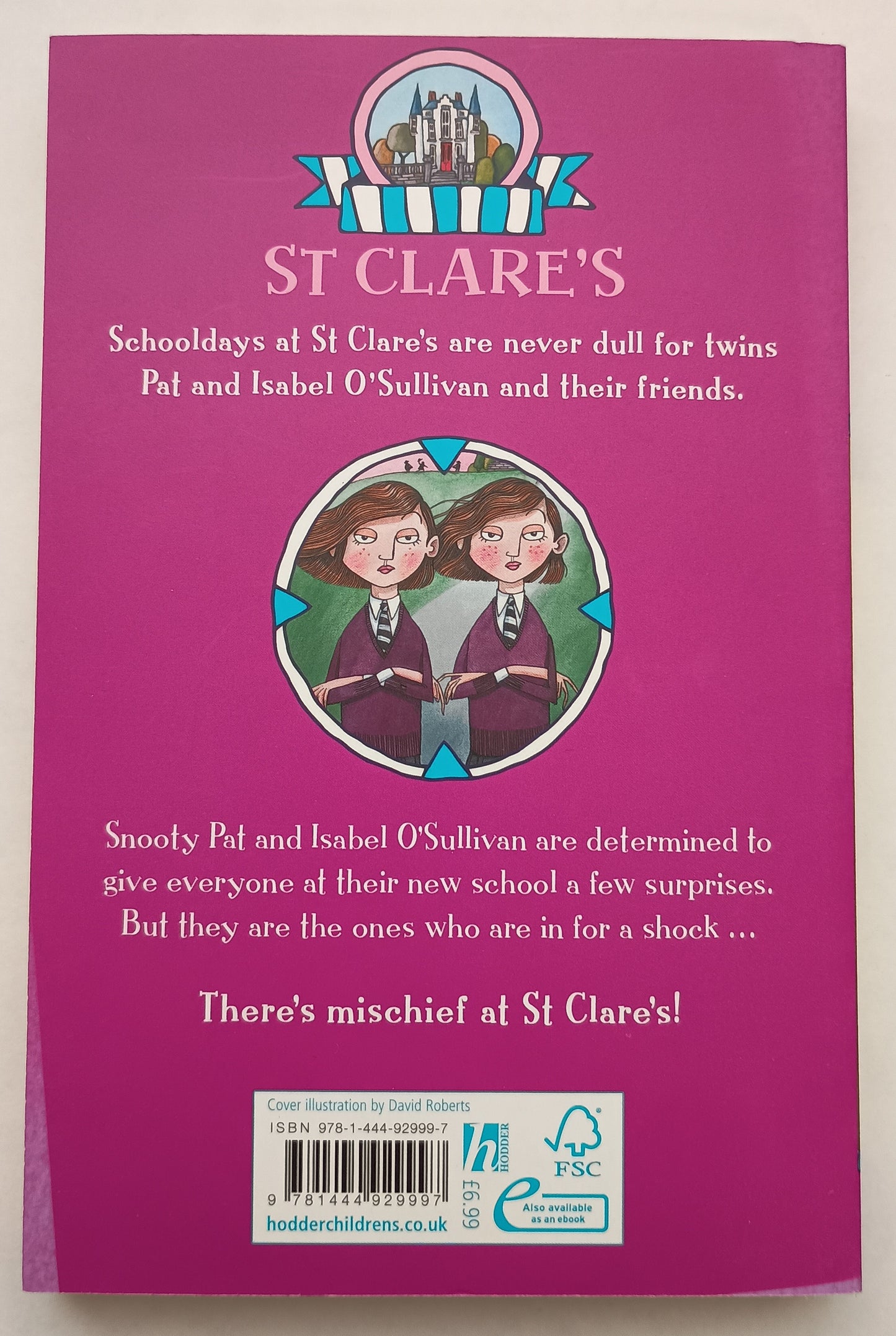 The Twins at St Clare's by Enid Blyton