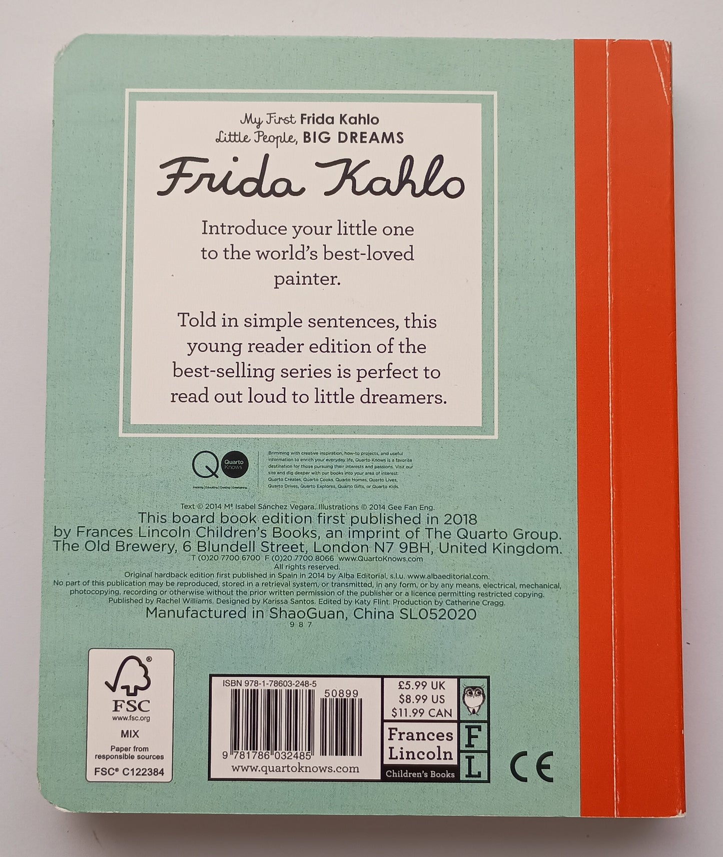 My First Frida Kahlo book