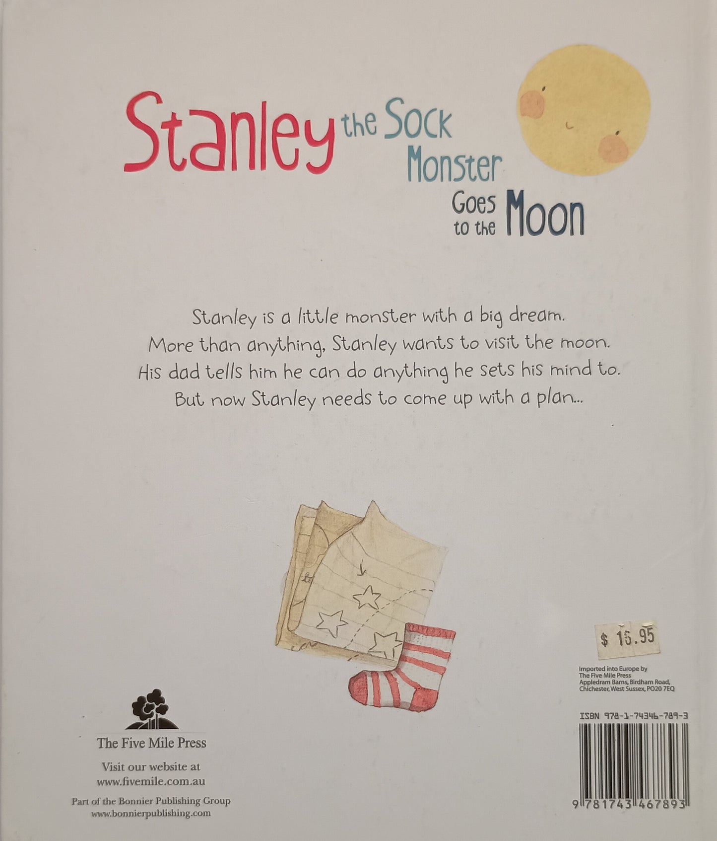 Stanley the Sock Monster Goes to the Moon