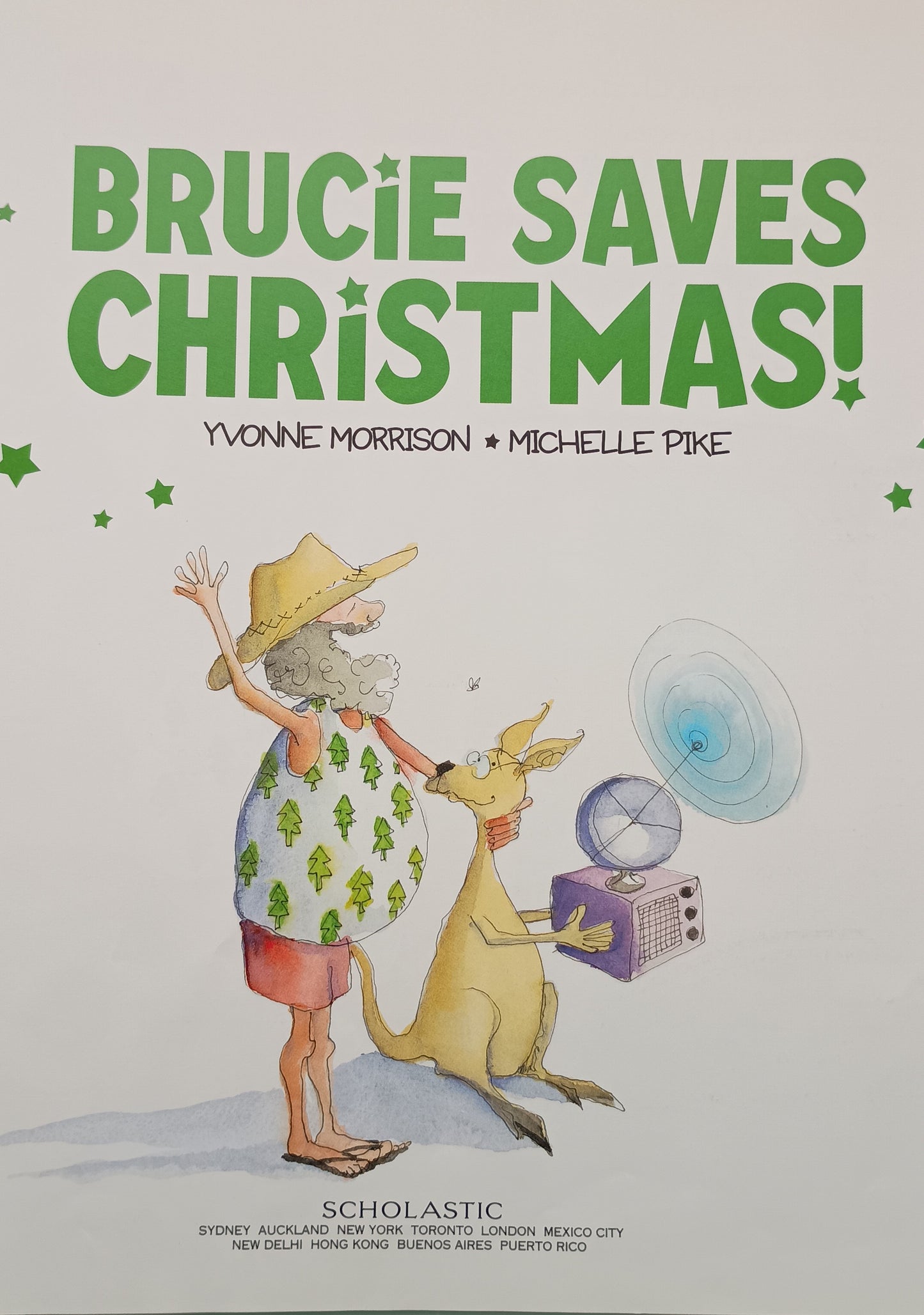 Brucie Saves Christmas! by Yvonne Morrison