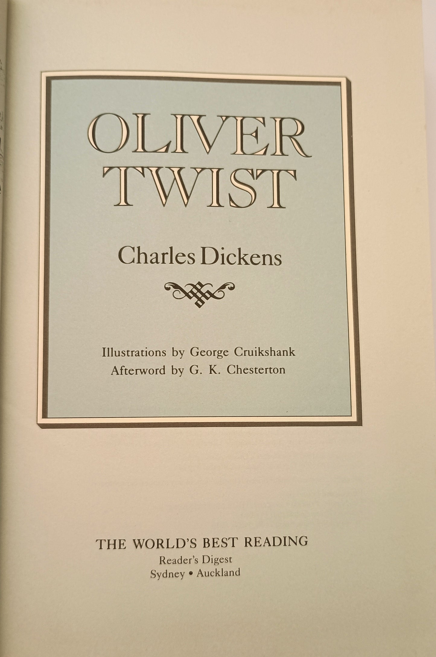 Oliver Twist by Charles Dickens