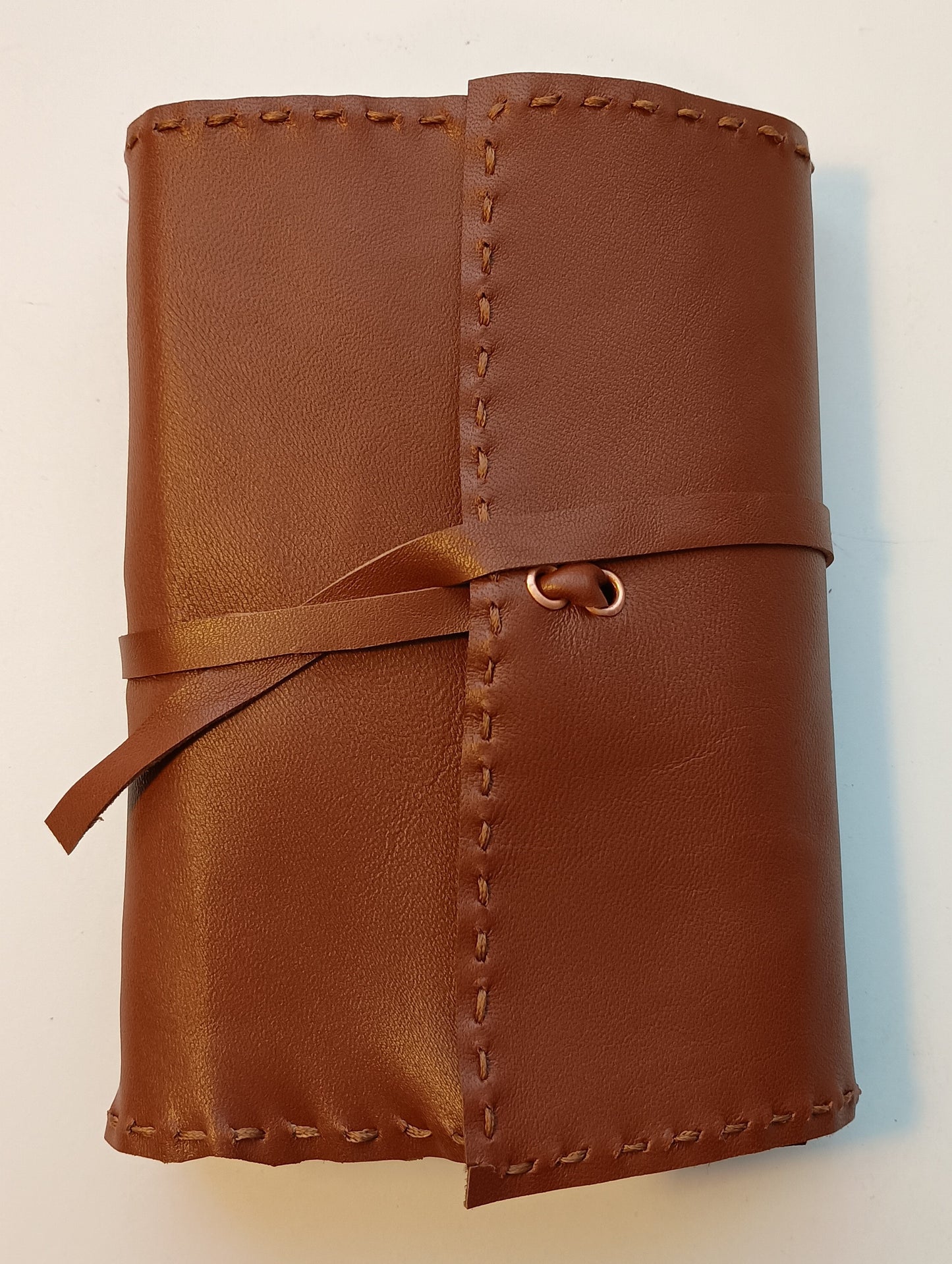 A6 leather notebook 192 pages