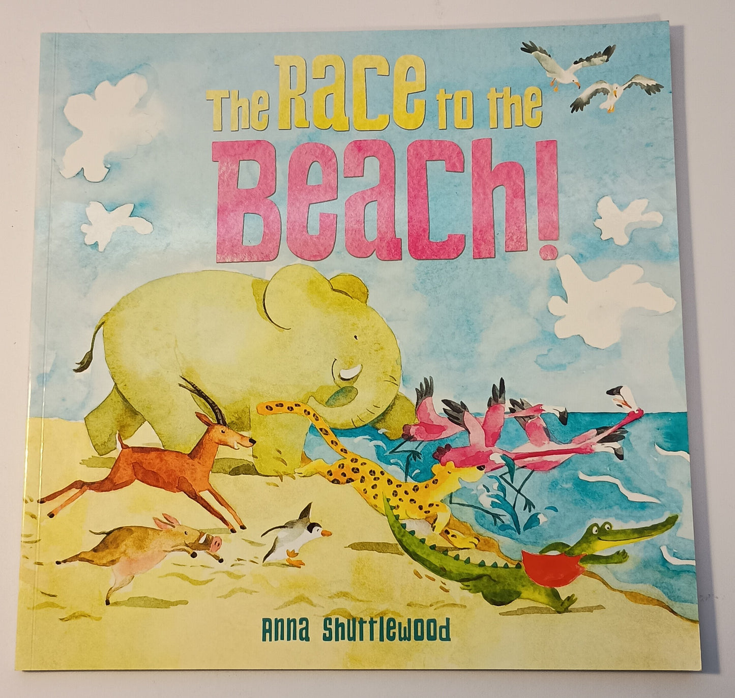 The Race to the Beach by Anna Shuttlewood