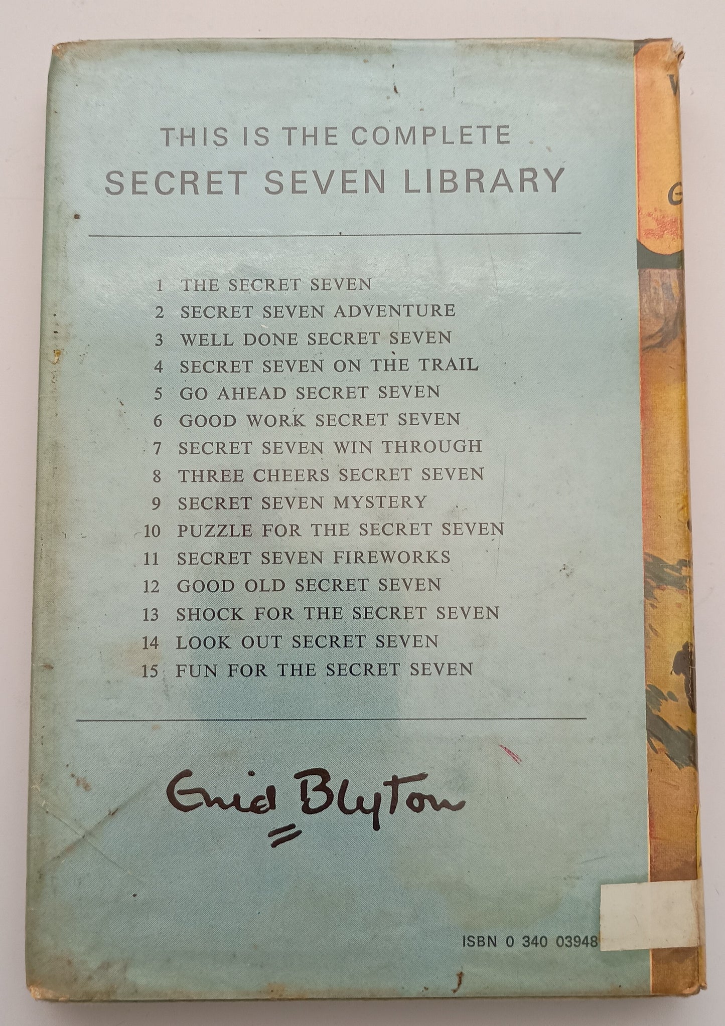 Well Done Secret Seven by Enid Blyton