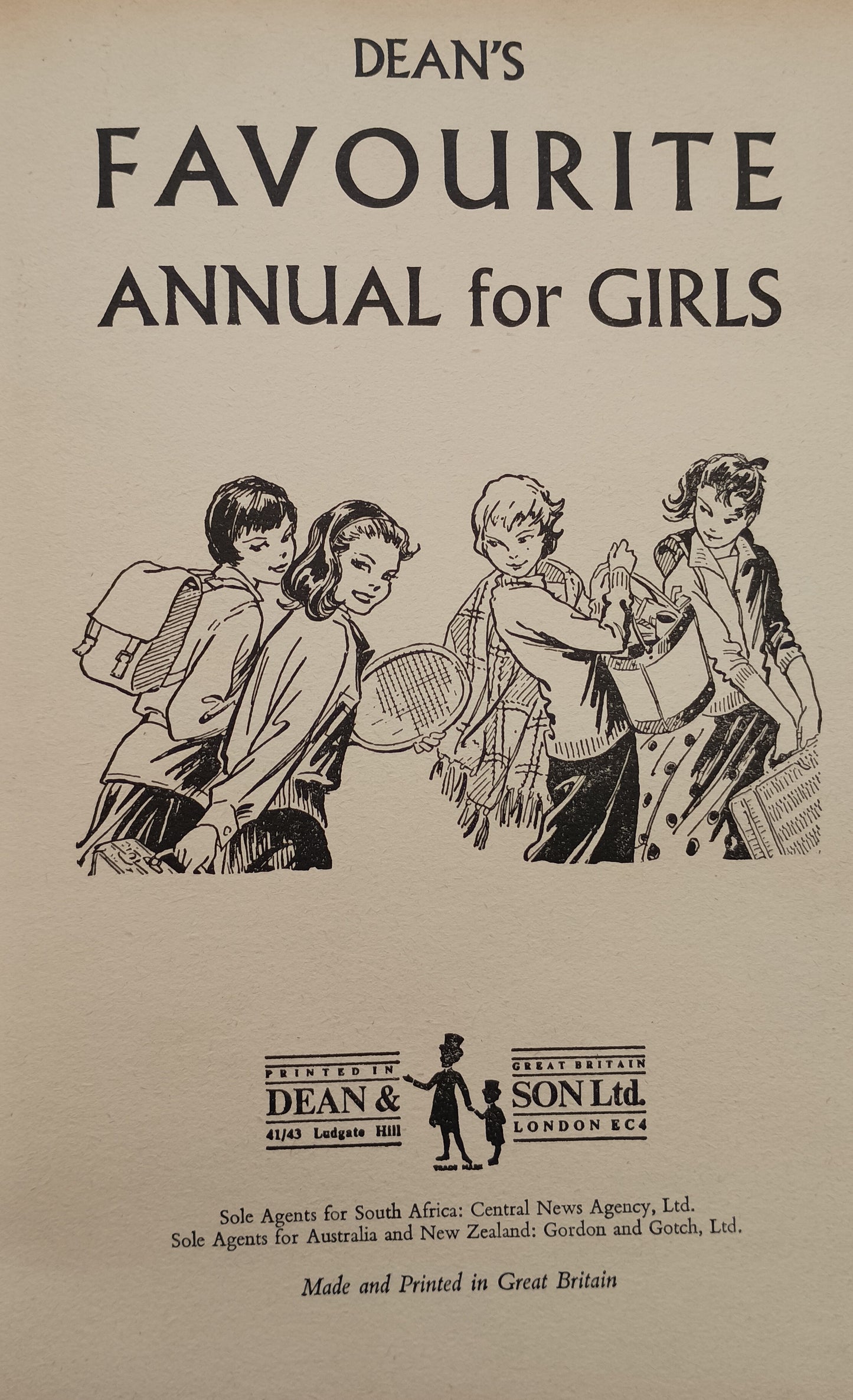 Dean's Favourite Annual for Girls