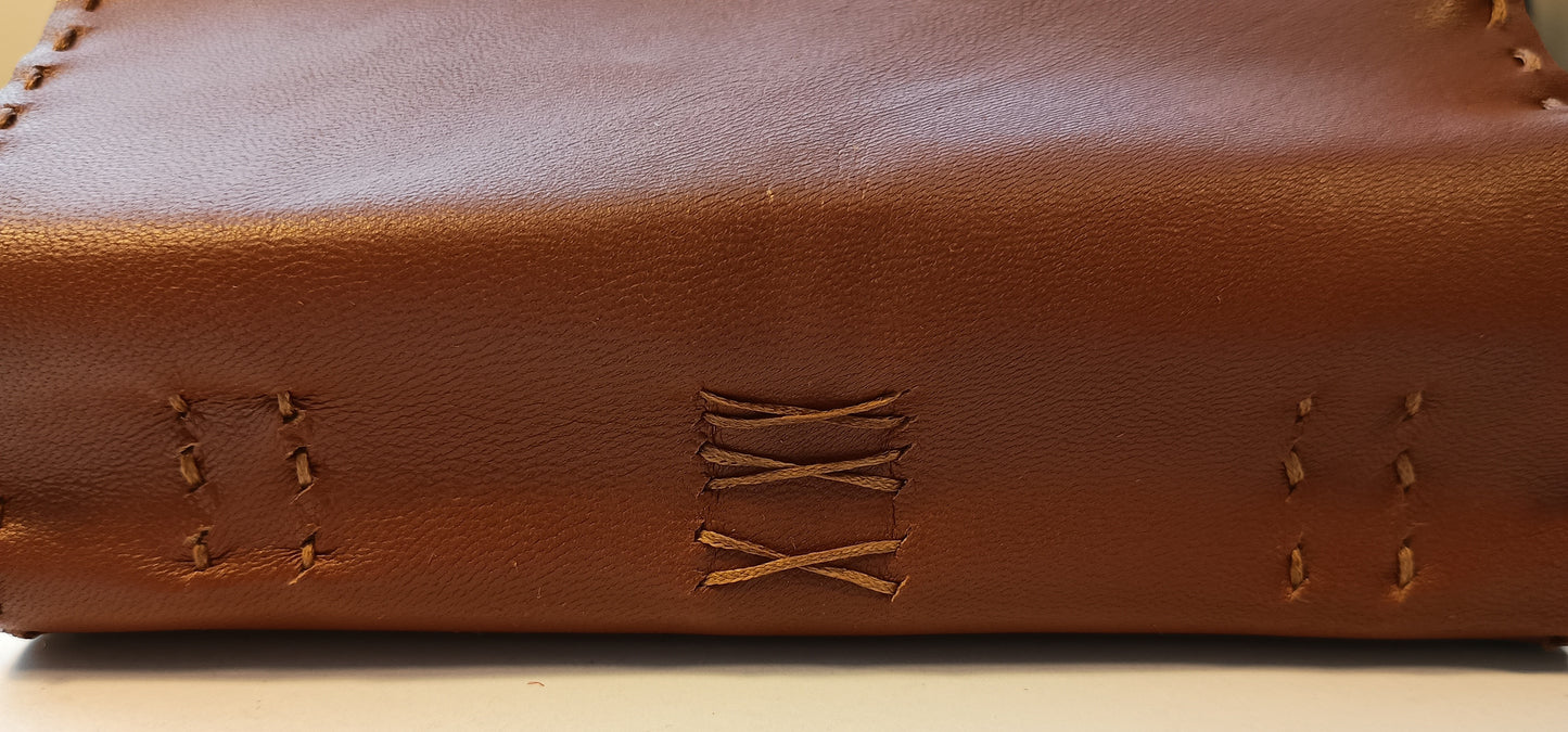 A6 leather notebook 192 pages